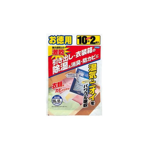 しっかり消臭しながら湿気・カビ対策 ●消臭粒の増量で衣類さわやか 強力除湿（除湿量55g/袋）・防カビ効果だけでなく、ニオイ対策として消臭粒の配合量を             原産国:  販売元又は製造販売元:フマキラー 商品区分:日用品