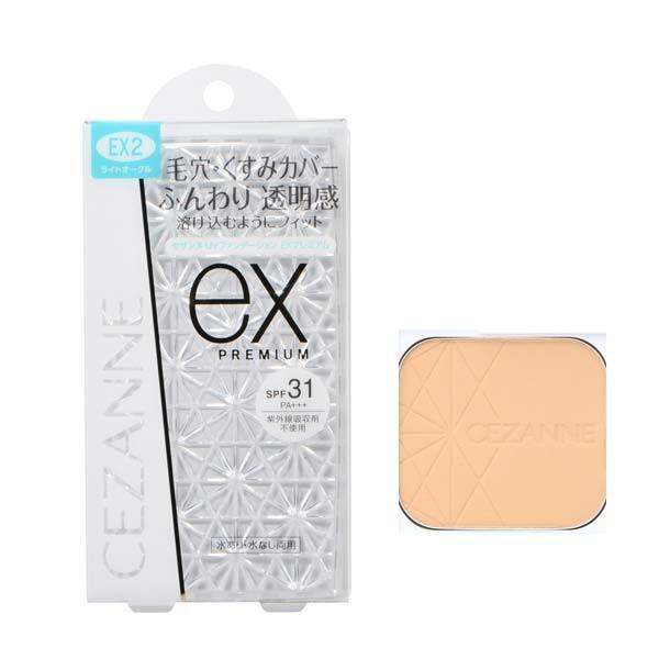 セザンヌ Uvファンデーション Exプレミアム Ex2 ライトオークル