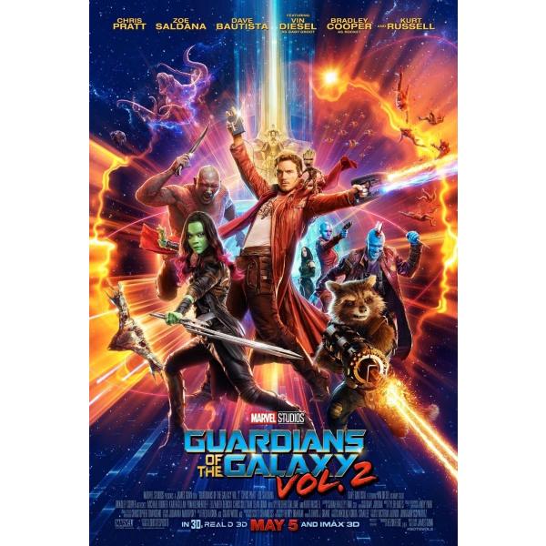 映画ポスター ガーディアンズオブギャラクシー リミックス Vol.2