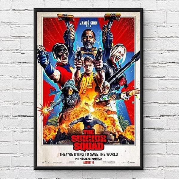 ザ・スーサイドスクワッド 映画ポスター DCコミック US版 11×17インチ (27.9×43.2cm) mp1
