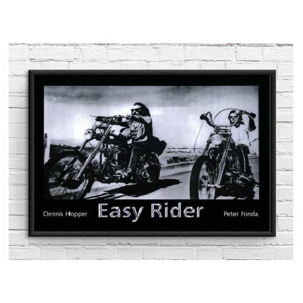 イージーライダー 映画ポスター EASY RIDER US版 黒フレー | JChere