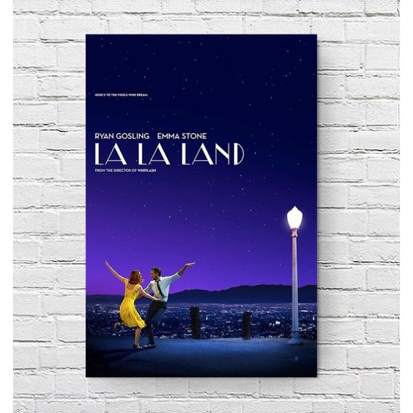 ララランド LaLaLand 映画ポスター US版 24×36インチ (61×91.5cm