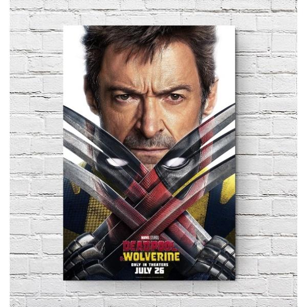 映画館用ポスター　デッドプール&ウルヴァリン　US版　約102cm×69cm 映画館用ポスター デッドプール&ウルヴァリン US版 約102cm×69cm
