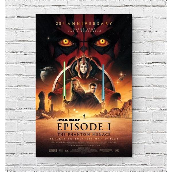 スターウォーズ エピソード1 映画ポスター ファントムメナス US版 11