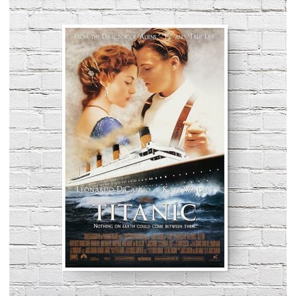 タイタニック　ポスター タイタニック 映画ポスター TITANIC US版 24×36インチ (61×91.5