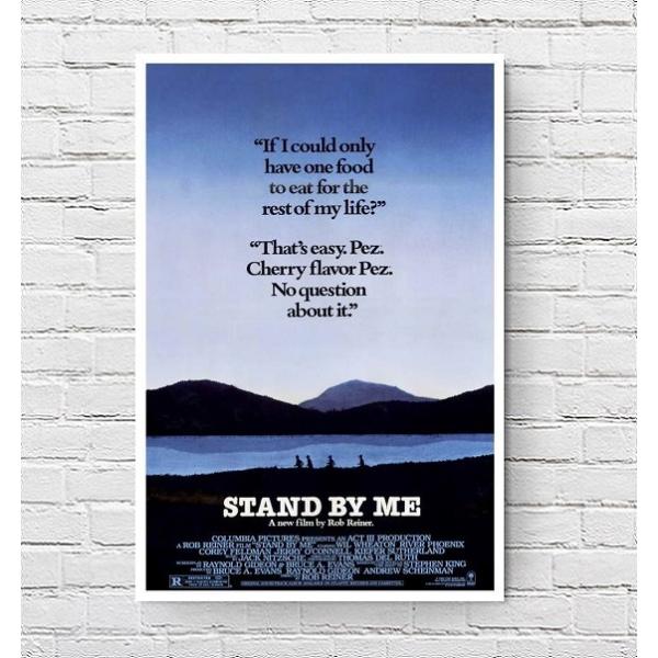 スタンド・バイ・ミー　USオリジナル映画ポスター スタンドバイミー 映画ポスター US版 11×17インチ (27.9×43.2cm) mp1