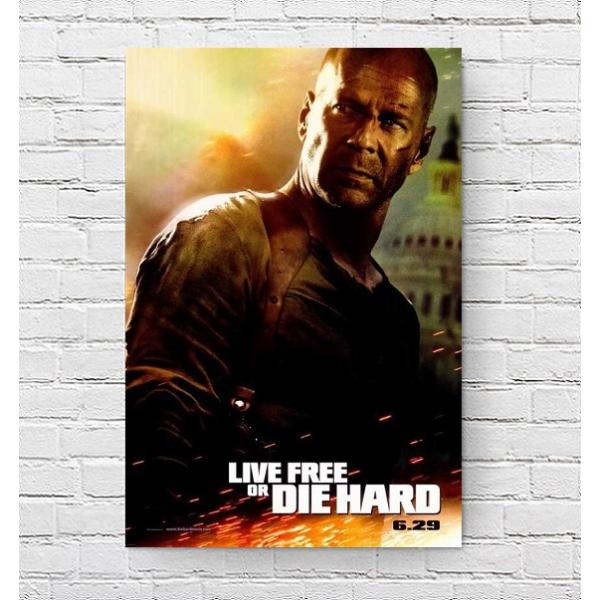 ダイハード 4 映画ポスター US版 11×17インチ (27.9×43.2cm) mp1
