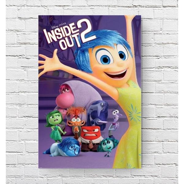 インサイドヘッド 2 映画ポスター ディズニー US版 24×36インチ (61