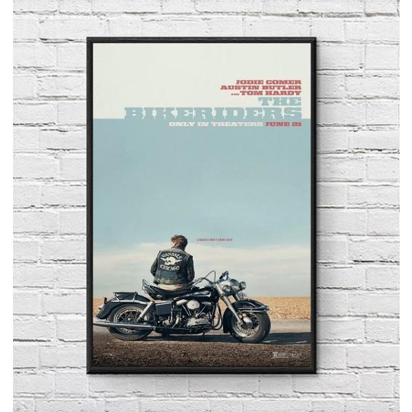 ザ・バイクライダーズ 映画ポスター US版 黒フレーム付き A3サイズ mi1