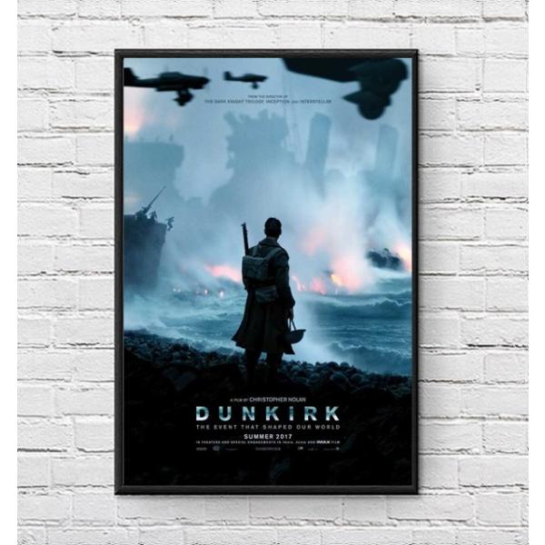 ダンケルク 映画ポスター US版 黒フレーム付き A3サイズ mi1