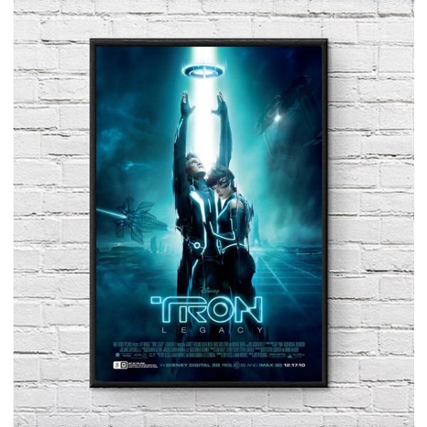 トロン レガシー 映画ポスター US版 黒フレーム付き A3サイズ mi1