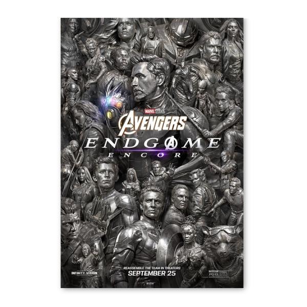 アベンジャーズ エンドゲーム アンコール 映画ポスター US版 11×17インチ (27.9×43.2cm) mp2