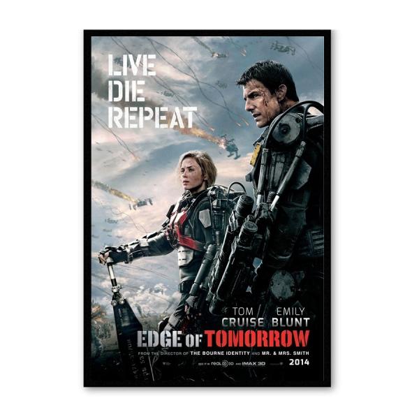 オールユーニードイズキル 映画ポスター US版 黒フレーム付き A3サイズ mi52