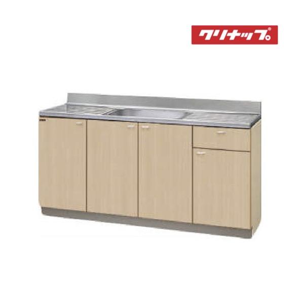 【メーカー/品番】メーカー：クリナップ品番：***-180MF(R.L)※***は色記号　GTS=ホワイトＣ4Ｎ=ペールウッド※間口180cmの流し台はシンク位置がセンターになります。※(R.L) Rタイプ（右排水口・左引出し）　Lタイプ（...