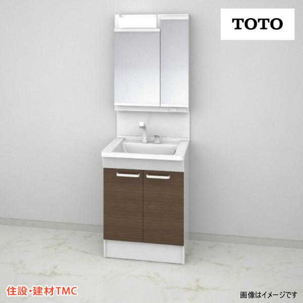 TOTO 洗面化粧台 Vシリーズ W600 二面鏡 H1800 2枚扉 扉カラー TOTO 洗面化粧台 Vシリーズ W600 二面鏡 H1800 2枚扉 扉カラー