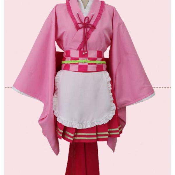 メイドカフェ　コスプレ衣装セット　　肩幅：38バスト：84−88ウェスト：66−70cm