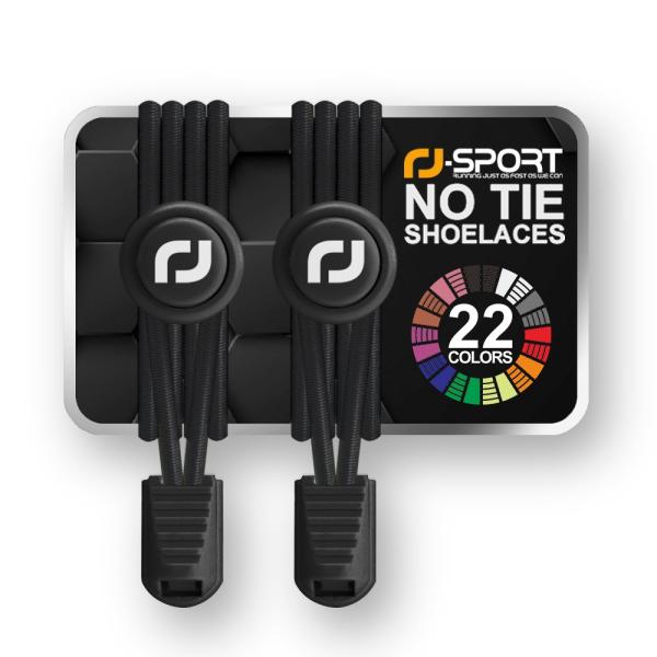 [RJ-Sport] 靴ひも-ゴム製結ばない靴紐 スニーカー 伸びる靴紐 ほどけない 簡単取り付け 靴紐が解けてイライラを解消 脱ぎ履きが楽々 子供