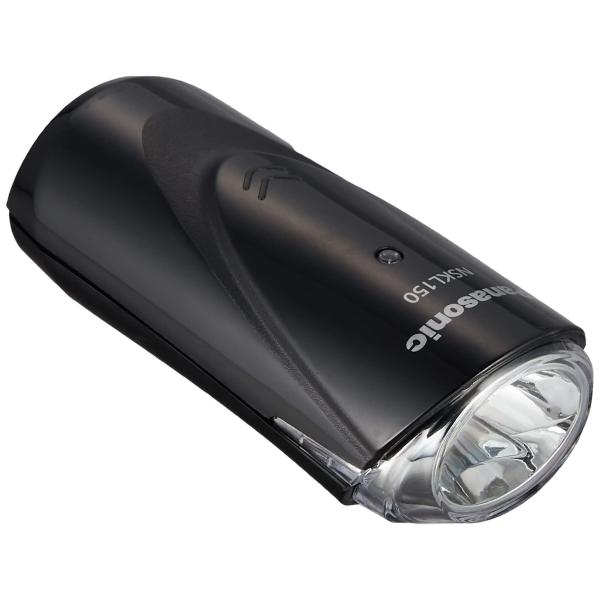 他サイト： パナソニック(Panasonic) LEDフロントライト 自転車 ブラック NSKL150-Bの商品画像