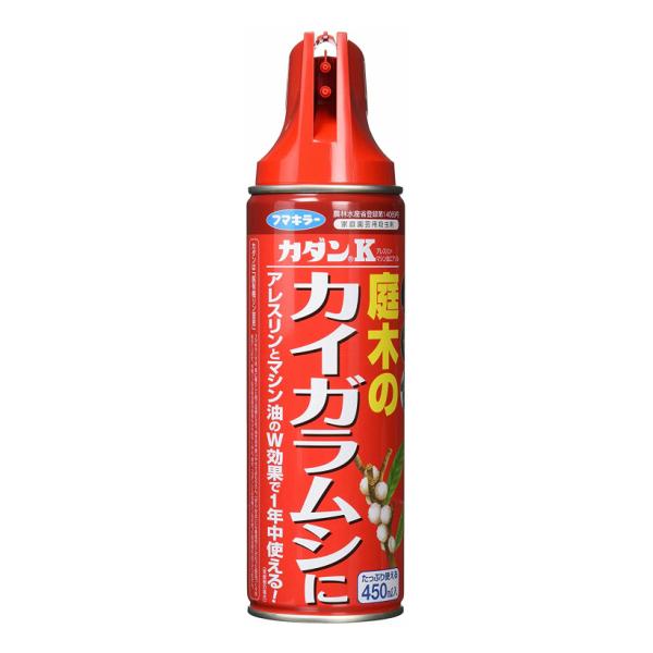 他サイト： フマキラー カダンK 450ml 庭木のカイガラムシに 殺虫剤 園芸 カイガラムシ 対策 退治の商品画像