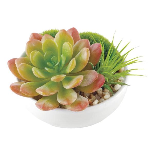 キシマ（KISHIMA） 多肉植物 造花 鉢植え 消臭 抗菌 防汚 CT触媒