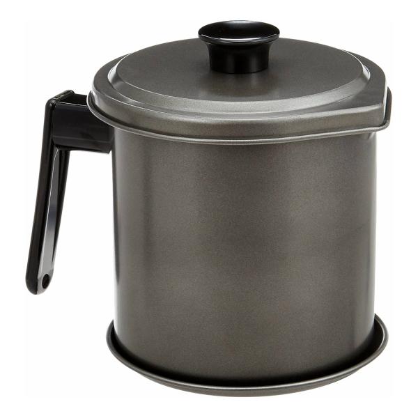 オイルポット シリコーン加工 1.1L パール金属 グルメクック H-7902  