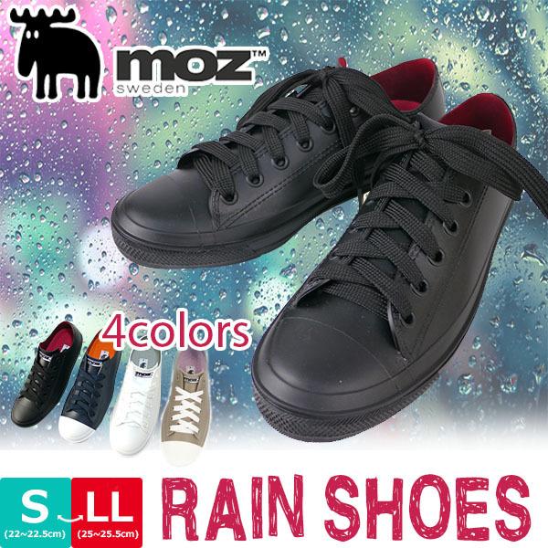 Moz Sweden モズ レインシューズ レディース 女性 完全防水 スニーカー風 オールラバー 防滑 屈曲性 通学 通勤 雨靴 梅雨 防水 シューズ Mz8416 Mz8416 Tomorrow Life ヤフー店 通販 Yahoo ショッピング