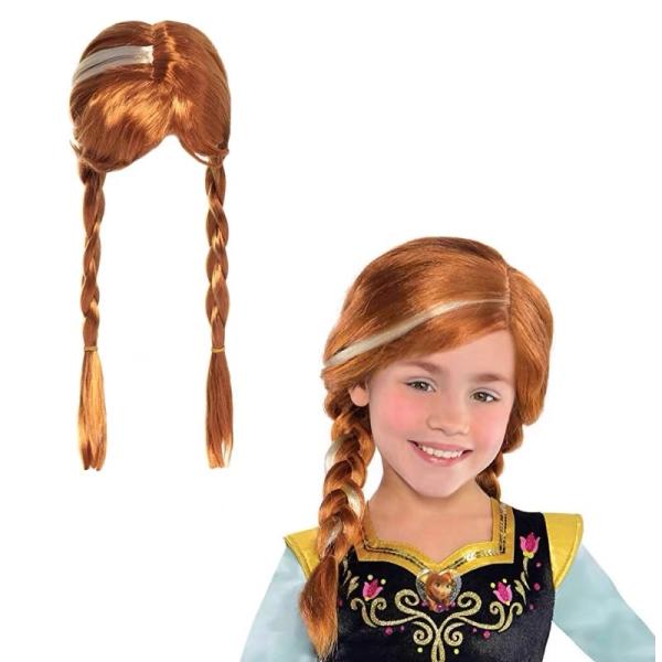 子供用 アナ ウィッグ プリンセスウィッグ かつら 雪の女王風 子供用 アナ ウィッグ プリンセスウィッグ かつら 雪の女王風