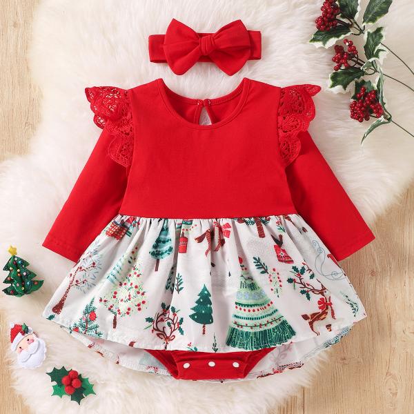 クリスマス　ワンピース　コスチューム キッズ　 サンタ コスチューム　クリスマス衣装・ 子供用サンタクロース衣装 子供用サンタ衣装