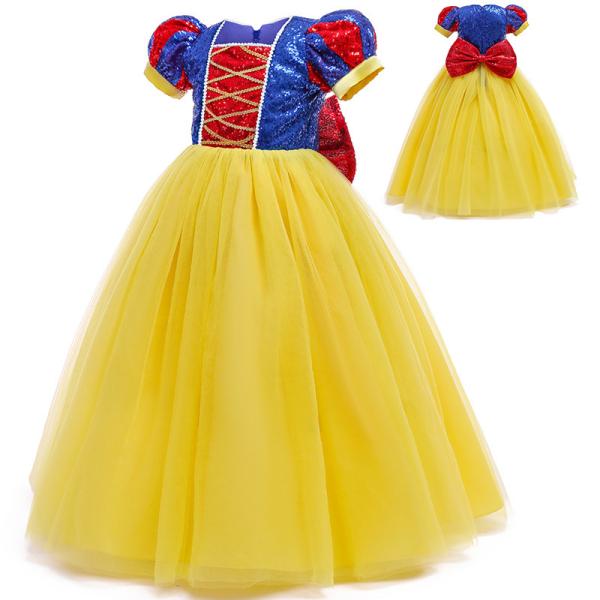 子供用 ドレスプリンセス  ワンピース 女児 女の子  ドレス 仮装 なりきり コスプレ 衣装クリスマスプレゼント  100 110 120 130 140 150