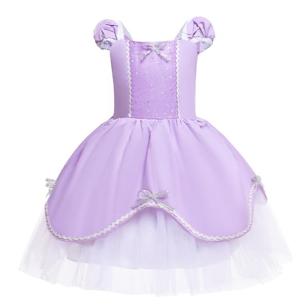 キッズ ガールズ プリンセスなりきり お姫様 ドレス ハロウィン衣装 仮装衣装 女の子 パーティードレス 子供発表会 記念写真 誕生日会 子どもの日 プレゼント