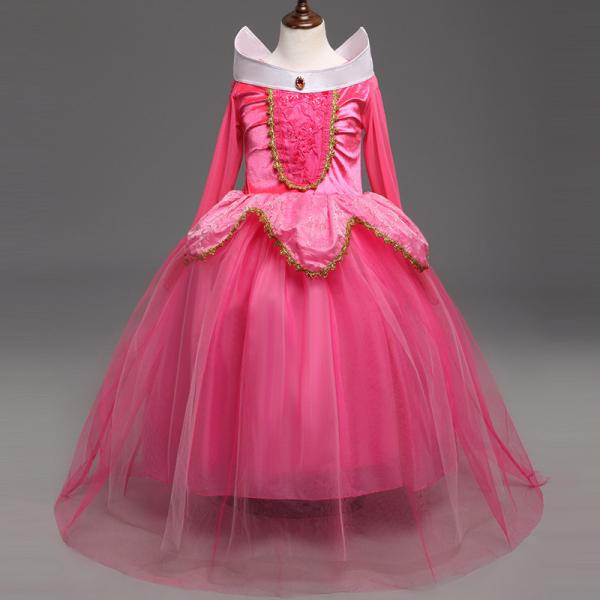 プリンセスドレス コスプレ ベビードレス プリンセス 子供 ドレス キッズ オーロラ フォーマル コスチューム 衣装 誕生日 [並行輸入品]