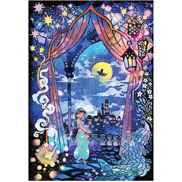 【超美品‼️】アラジン ジーニーの変身コレクション　ジグソーパズル 額付き 完成 超美品‼️】アラジン ジーニーの変身コレクション