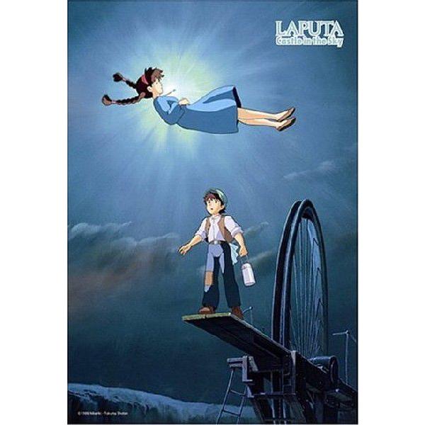 ジグソーパズル 300ピース ジブリ 天空の城ラピュタ 空から降りてきた少女 26x38cm 300 227 エンスカイ 梱60cm ジグソーパズル友蔵 通販 Yahoo ショッピング
