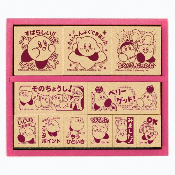 ・星のカービィ　木製ごほうびスタンプ　SDH-128(ビバリー)梱60cm