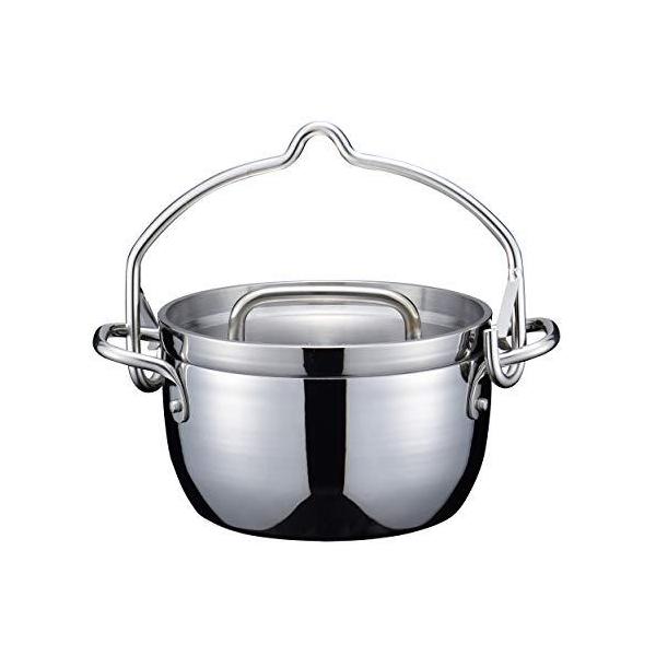 村の鍛冶屋 TSBBQ ライトステンレス　ダッチオーブン　6インチ