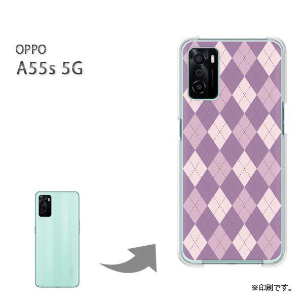 ���� OPPO A55s 5G �J�o�[ �n�[�h�P�[�X �f�U�C�� �A�[�K�C���E��/a55s-M842