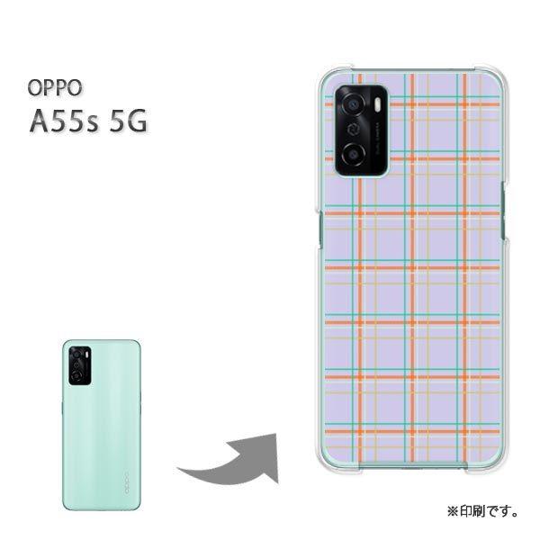 OPPO A55s 5G �J�o�[ �n�[�h�P�[�X �f�U�C�� �`�F�b�N(��)/a55s-pc-new0870