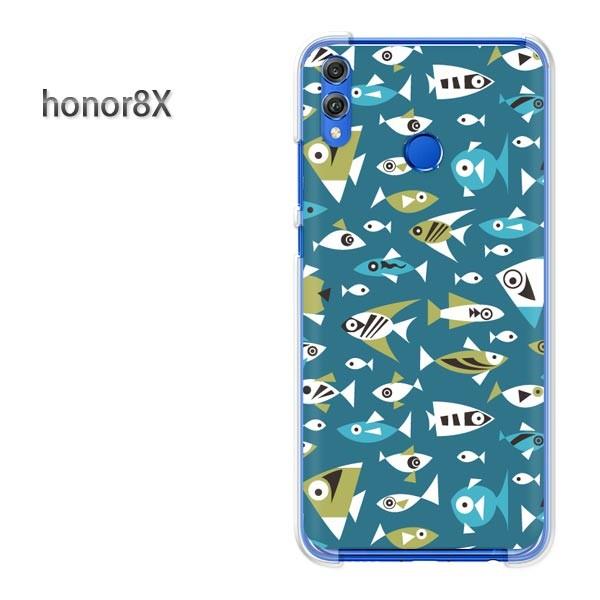 ���� honor8X �P�[�X �J�o�[ HUAWEI �I�[�i�[8 ���E����(�u���[)/honor8x-pc-new0986