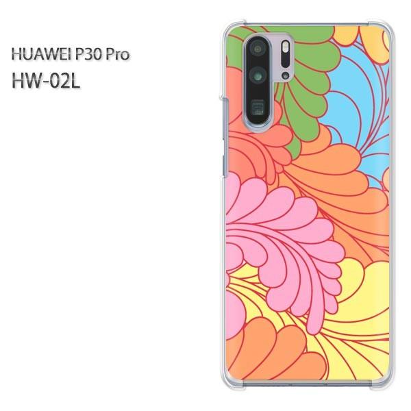 P30 Pro �P�[�X �J�o�[ HW-02L HUAWEI �f�U�C�� �ԁi�I�����W�j/hw02l-pc-ne158
