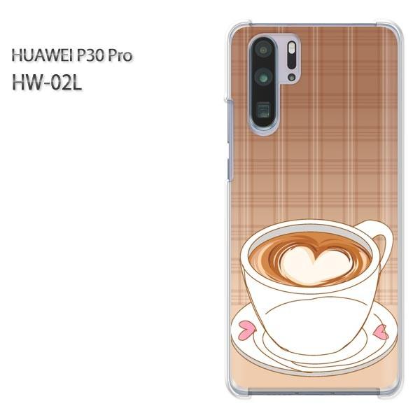 P30 Pro �P�[�X �J�o�[ HW-02L HUAWEI �f�U�C�� �䂤�p�P���������n�[�g�E�X�C�[�c(�u���E��)/hw02l-pc-new1306
