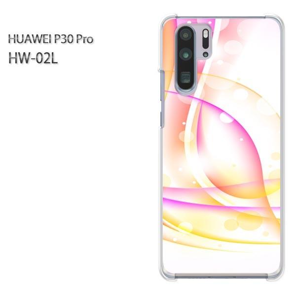 P30 Pro �P�[�X �J�o�[ HW-02L HUAWEI �f�U�C�� �䂤�p�P���������V���v���E�L���L��(�s���N)/hw02l-pc-new1484