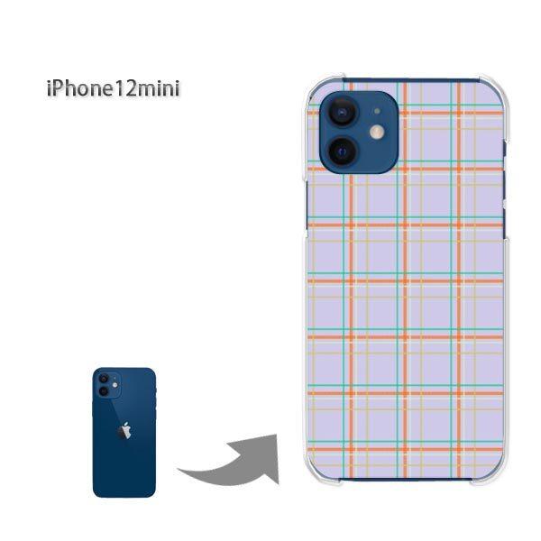 iPhone12mini �P�[�X �J�o�[ �A�C�t�H�� �n�[�h�P�[�X �f�U�C�� �`�F�b�N(��)/i12mini-pc-new0870
