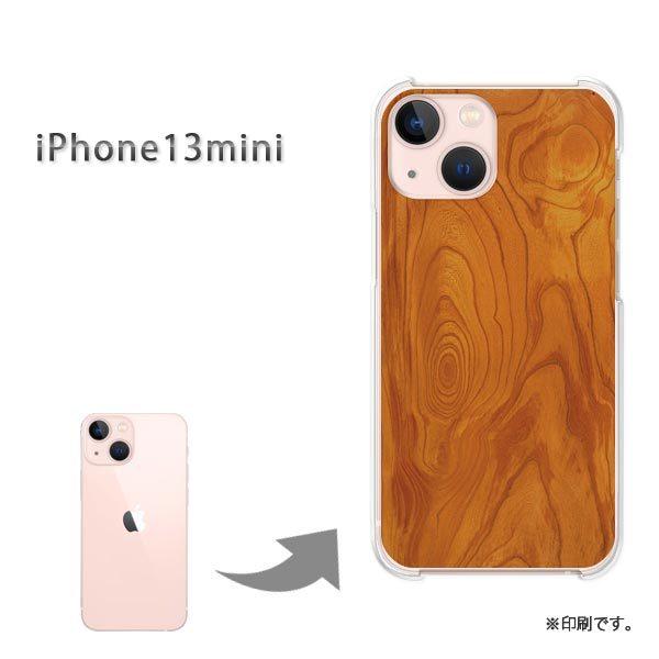 iPhone13mini �J�o�[ �n�[�h�P�[�X �f�U�C�� �ؖځiA)/i13mini-M991