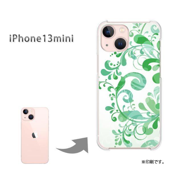 iPhone13mini �J�o�[ �n�[�h�P�[�X �f�U�C�� �ԁE��(�O���[��)/i13mini-pc-new0710