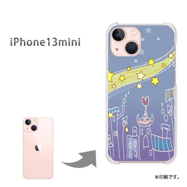 iPhone13mini �J�o�[ �n�[�h�P�[�X �f�U�C�� ���E��E�n�[�g(�u���[)/i13mini-pc-new1287