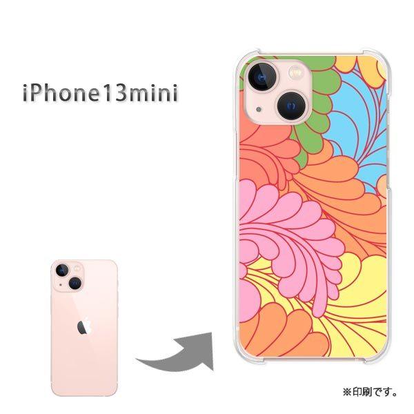 iPhone13mini �J�o�[ �n�[�h�P�[�X �f�U�C�� �V���v���E�J���t��(�s���N)/i13mini-pc-new1593