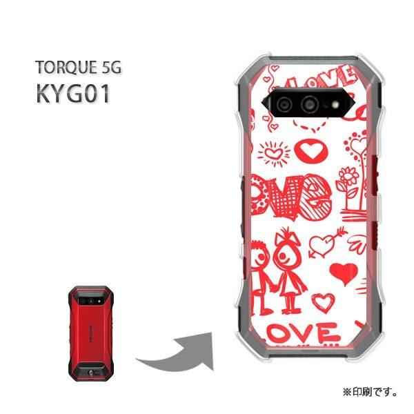���� KYG01 TORQUE 5G �J�o�[ �n�[�h�P�[�X �f�U�C�� �n�[�g�ELOVE(��)/kyg01-pc-new0556