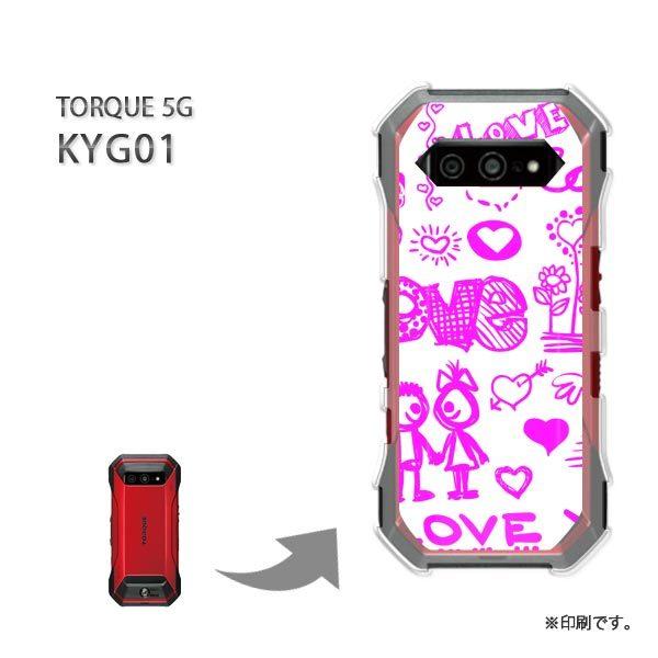  KYG01 TORQUE 5G Jo[ n[hP[X fUC n[gELOVE(sN)/kyg01-pc-new0558