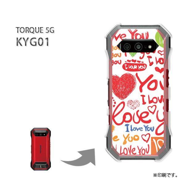  KYG01 TORQUE 5G Jo[ n[hP[X fUC n[gELOVE()/kyg01-pc-new0559