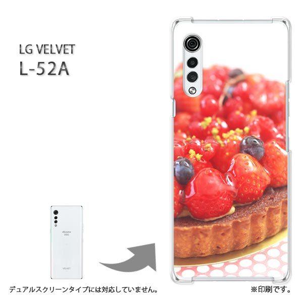 ���� L-52A �P�[�X LG VELVET �J�o�[ �n�[�h�P�[�X �f�U�C�� �x���[�^���g/l52a-M933
